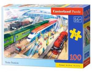 Puzzle 100 B-111190 Train Station