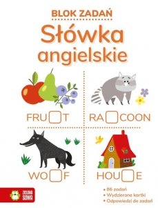 Blok zadań Słówka angielskie