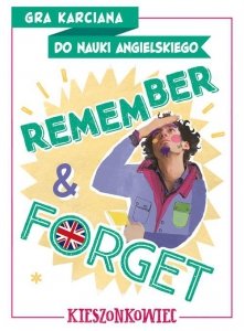 Remember & Forget. Gra karciana do nauki angielskiego. Kieszonkowiec