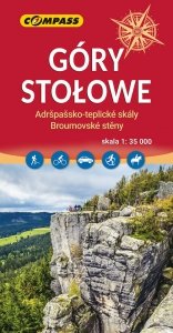 Góry Stołowe mapa turystyczna 1:35 000