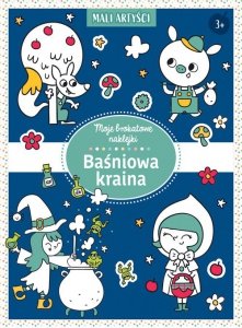 Moje brokatowe naklejki Baśniowa kraina