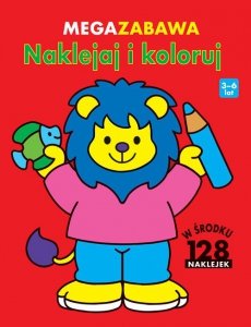 Megazabawa Naklejaj i koloruj