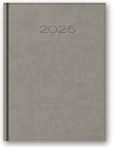 Kalendarz 2025 B5 tygodniowy vivella szary