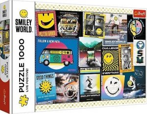 Trefl puzzle 1000 Żyj pozytywnie Smiley with fee