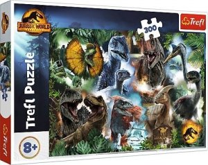 Trefl puzzle 300 Ulubione dinozaury Jurassic World