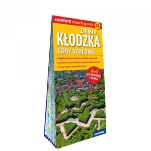 Ziemia kłodzka Góry Stołowe laminowany map&guide XL 2w1 przewodnik i mapa