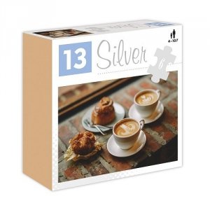 PUZZLE 6 EL. SILVER KAWA I CIASTKo