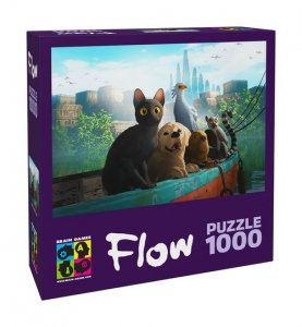 Puzzle 1000 Flow - postacie z filmu