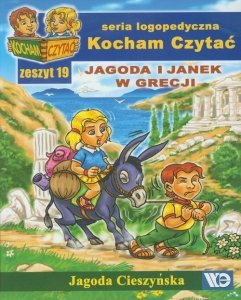 Kocham Czytać Zeszyt 19 Jagoda i Janek w Grecji