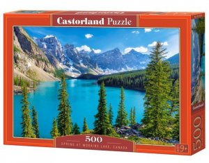 Puzzle 500 Spring at Moraine Lake, Canada