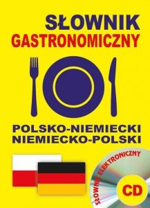 Słownik gastronomiczny polsko-niemiecki niemiecko-polski + CD