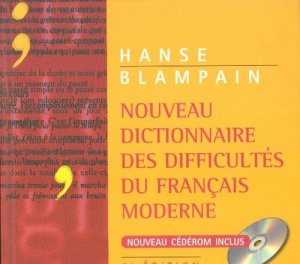 Nouveau Dictionnaire des difficultes du Francais moderne + płyta CD ROM