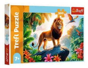 Puzzle Król dżungli 200