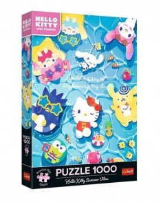 Puzzle Premium Plus Quality Hello Kitty Letni relaks 1000