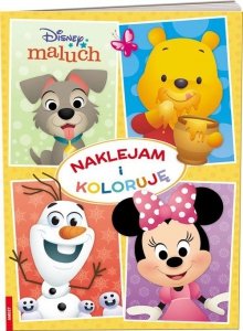 Disney maluch Naklejam i koloruję