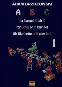 ABC na klarnet B lub C Podręcznik do nauki gry na klarnecie dla najmłodszych 1