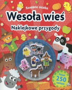 Szalone oczka Wesoła wieś Naklejkowe przygody