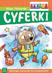 Piszę i koloruję. Cyferki.