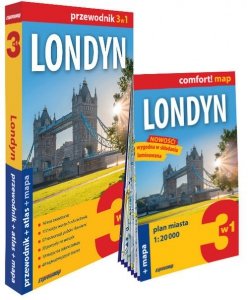 Londyn 3w1 przewodnik + atlas + mapa