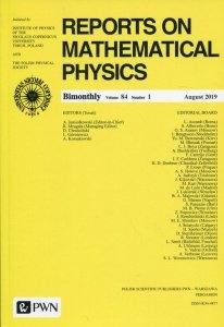 Reports on Mathematical Physics 84/1 Polska