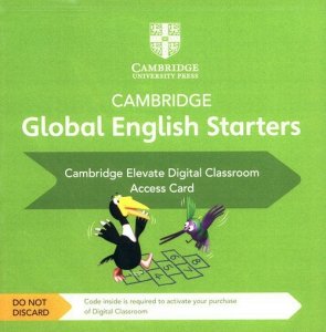 Cambridge Global English Starters Cambridge Elevate Digital Classroom (1 Year) Access Card
