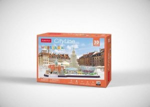 Puzzle 3D CityLine Warszawa 159 elementów