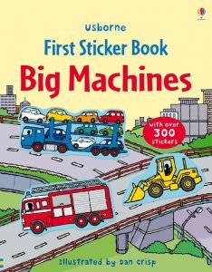 First Sticker Book. Big Machines wer. angielska