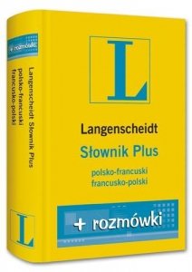 Słownik Plus polsko-francuski, francusko-polski + rozmówki Langenscheidt