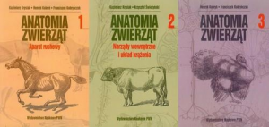 Anatomia zwierząt. Tomy 1-3