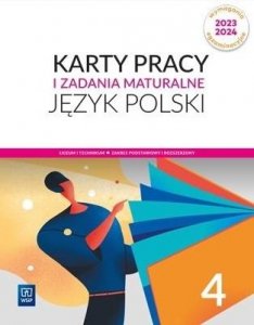 Język polski 4. Liceum i technikum. Karty pracy. Zakres podstawowy i rozszerzony