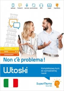 Włoski. Non c'e problema! Kompleksowy kurs do samodzielnej nauki (poziom podstawowy A1-A2, średni B1