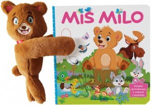 Książka z maskotką. Miś Milo