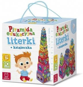 Piramida edukacyjna. Literki + książeczka