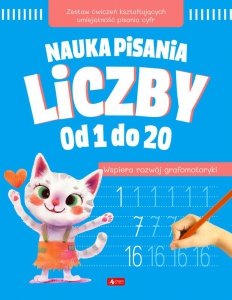 Nauka pisania. Liczby od 1 do 20