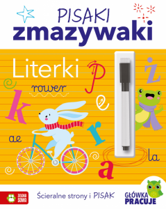 Literki. Pisaki zmazywaki