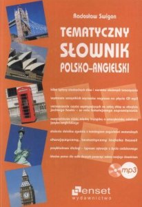 Tematyczny słownik polsko-angielski z płytą CD MP3 
