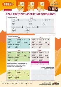 Plakat Czas przeszły. Aspekt niedokonany. Hurra Po Polsku