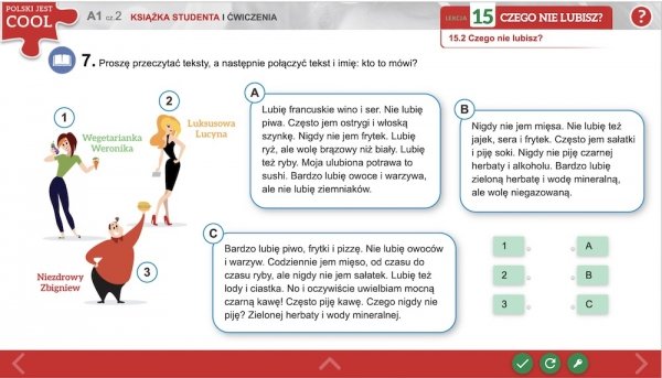 zadania na łączenie