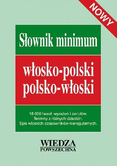 Słownik minimum włosko-polski, polsko-włoski. Nowy 
