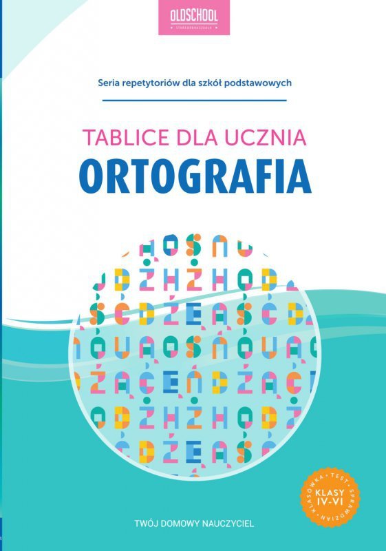 Ortografia. Tablice dla ucznia. eBook (EBOOK)