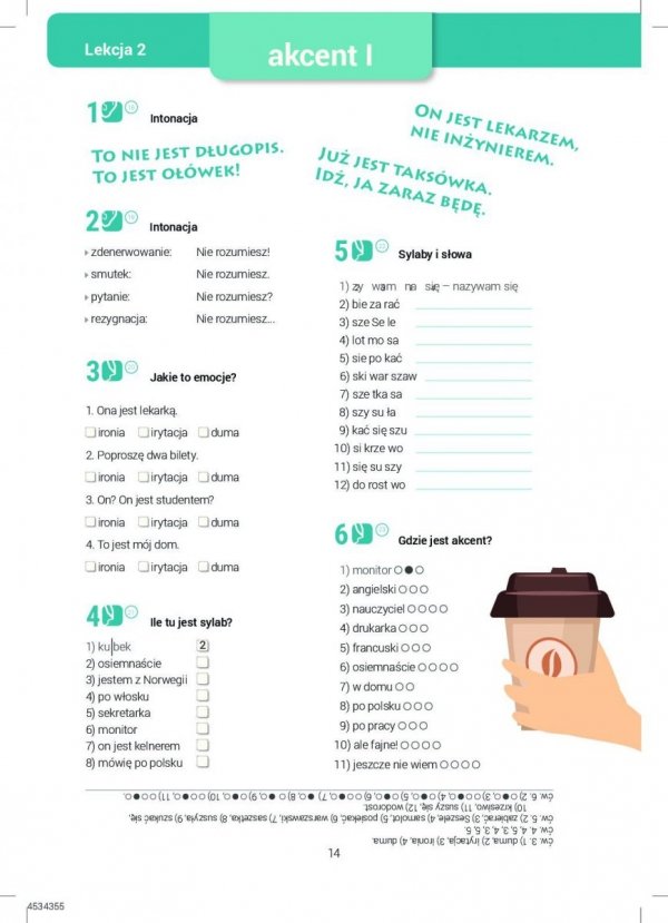 Łatwo ci mówić! Ćwiczenia fonetyczne dla obcokrajowców uczących się języka polskiego (FLIPBOOK)