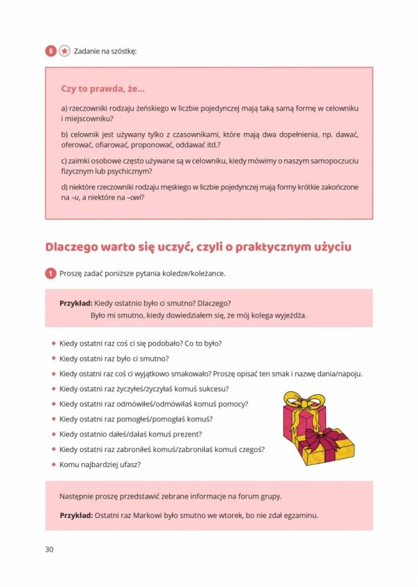 Połącz kropki. Gramatyka polska dla obcokrajowców dla poziomu A2-B1. Aktywnie i samodzielnie