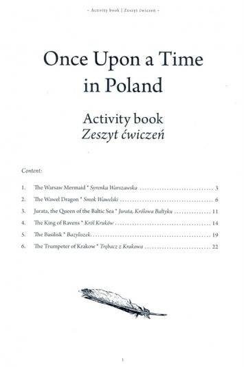 Legendy polskie po angielsku. Zeszyt ćwiczeń. Once upon a time in Poland. Old Polish Legends. Activity book 