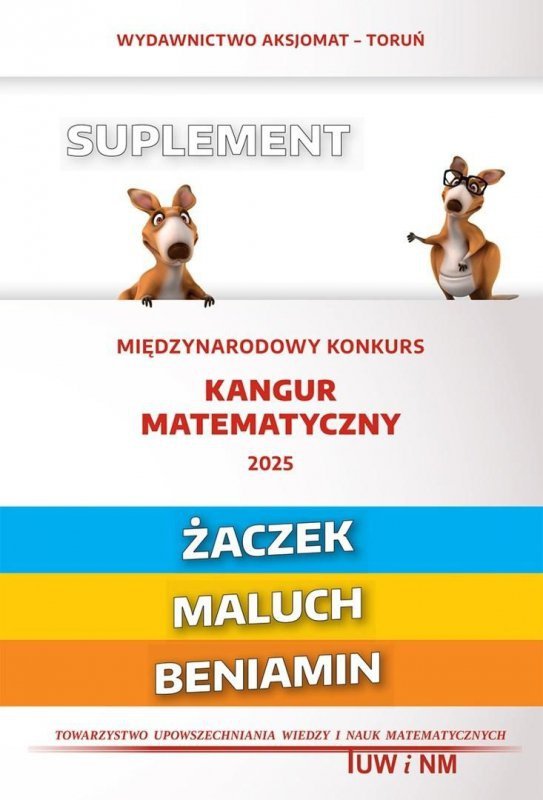 Matematyka z wesołym kangurem 2025 Suplement (Ż/M/B)