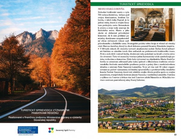 Zamek w Starej Lubowli. Hrad v Starej Ľubovni. Przewodnik ilustrowany - wersja słowacka 