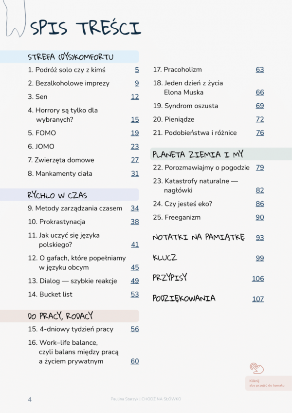 Chodź na słówko (EBOOK PDF)