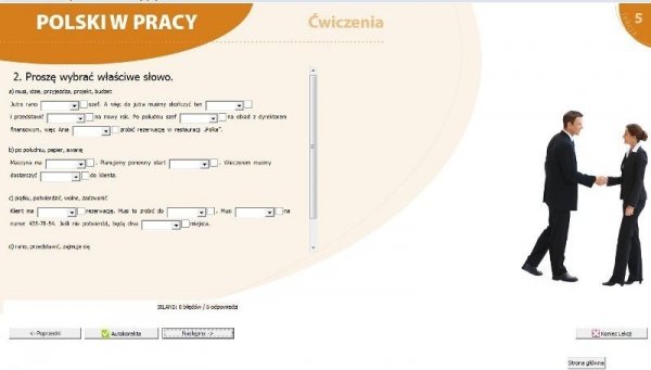 Polski w pracy. Język polski jako obcy. Książka + CD 