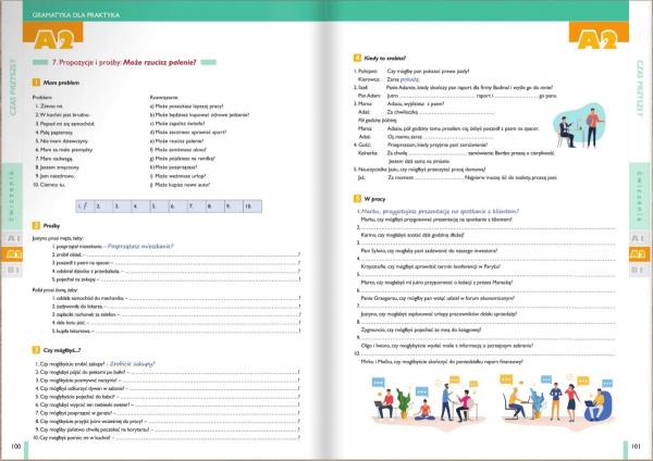 Zestaw Gramatyka dla praktyka 2. Czasownik. Wersja papierowa + flipbook