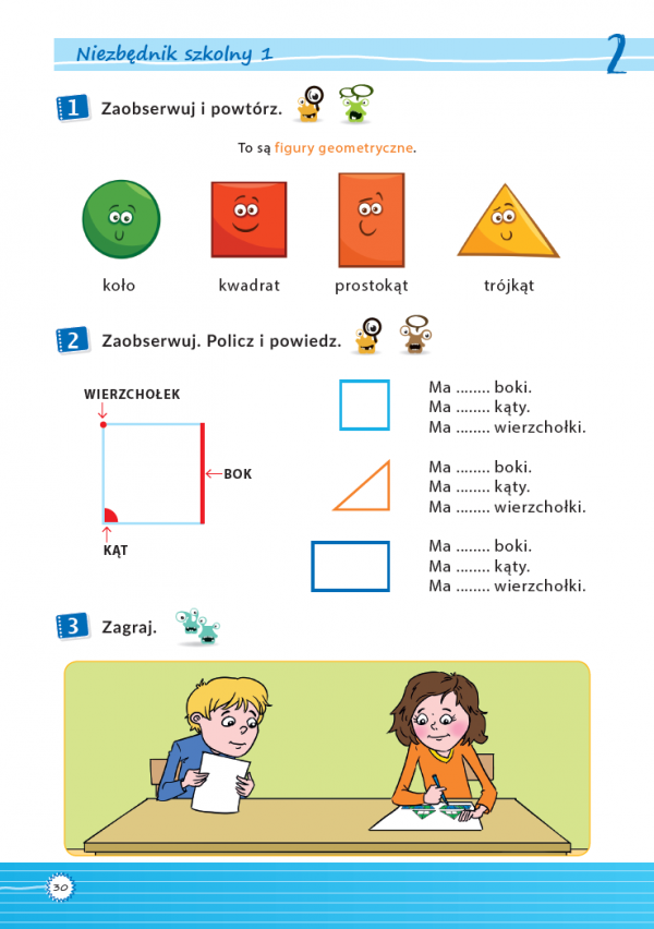 Polski w szkole. Podręcznik ucznia do nauki języka polskiego jako obcego dla dzieci (7-10 lat)