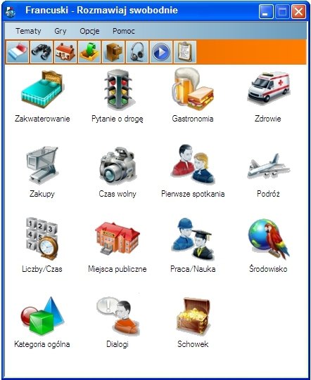 Francuski. Rozmawiaj swobodnie. Kurs komputerowy z nagraniami MP3